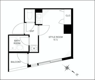クレセント上池袋【2階】の間取り