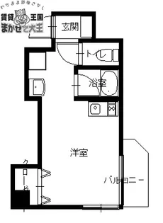 ハピーロード赤迫1番館【4階】の間取り