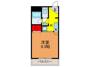 ロイヤルコンフォート【4階】の間取り