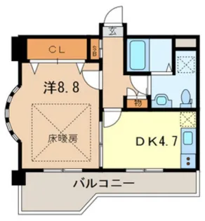 埼玉県富士見市西みずほ台2【マンション】の間取り