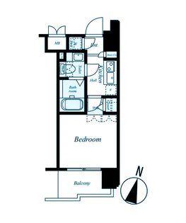 神奈川県川崎市川崎区南町【マンション】の間取り
