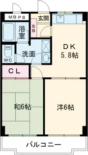 三鷹コート【3階】の間取り