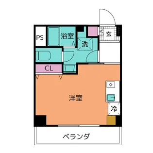 パークハイム鶴舞【6階】の間取り