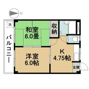 エスポワール【3階】の間取り