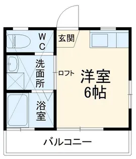 司コーポ【1階】の間取り