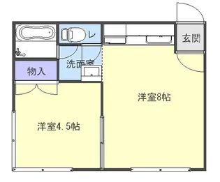 メゾン・ド・ラフィット【2階】の間取り