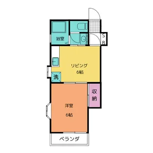 メゾンEX【2階】の間取り