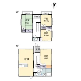 宮崎県宮崎市清武町今泉甲【一戸建】の間取り