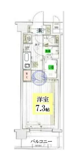 アスヴェル京都壬生EAST【2階】の間取り