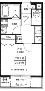 リーヴェル日暮里プレミオ【2階】の間取り
