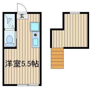 東京都練馬区南大泉4【アパート】の間取り
