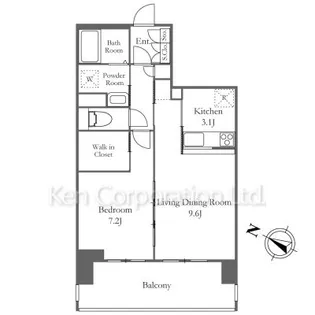 リーラ横浜川和町【5階】の間取り
