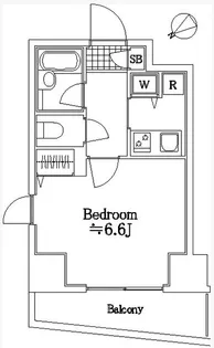 東京都品川区西五反田7【マンション】の間取り