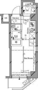 ARTESSIMOLINKCOMODO【3階】の間取り