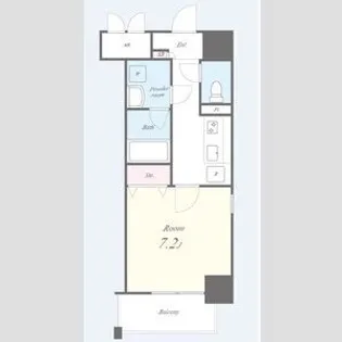 ベル・リトモ【3階】の間取り