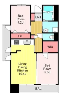 Pomme d Amour【4階】の間取り