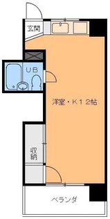 豊洋ハイツ【5階】の間取り