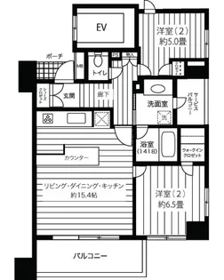 グランドメゾン吹上【8階】の間取り