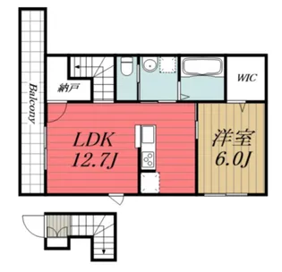 Bonheur【2階】の間取り