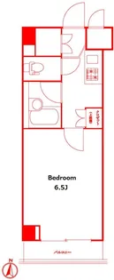 ルーブル武蔵小杉弐番館【5階】の間取り