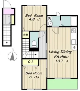 アストンベル【2階】の間取り