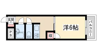 中村マンション【5階】の間取り