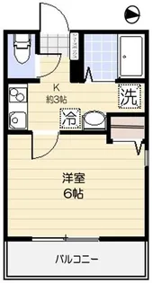 La Luce明大前【2階】の間取り