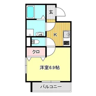エルピスI【4階】の間取り