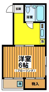 オーキッドフラッツ【2階】の間取り