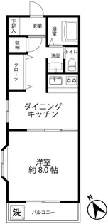 ハウス吉祥寺【2階】の間取り