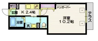 SUN PALACE(サンパレス)【1階】の間取り