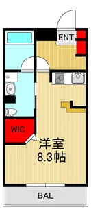 ZCO並木ビル2ND【3階】の間取り