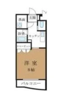 ヴィラヤマト【1階】の間取り