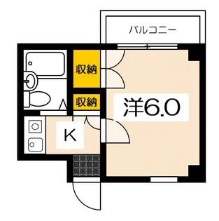カメイファイブ【5階】の間取り