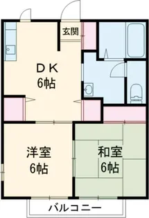フレグランスVILLA A【2階】の間取り