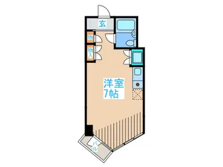 三越東中野マンション【4階】の間取り