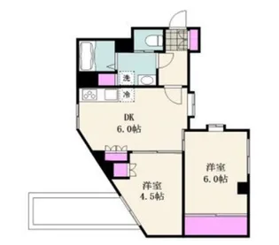 The globe 下北沢【3階】の間取り