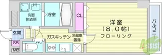 ボヌール・旭【2階】の間取り