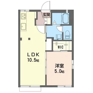 エクセルコート(二俣川)【1階】の間取り