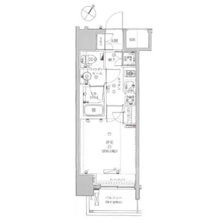 スパシエ川崎エサンザ【12階】の間取り