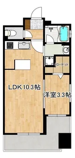 レジェンド中央駅前【2階】の間取り