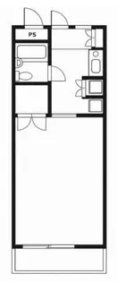 ペガサスマンション百合ヶ丘【2階】の間取り