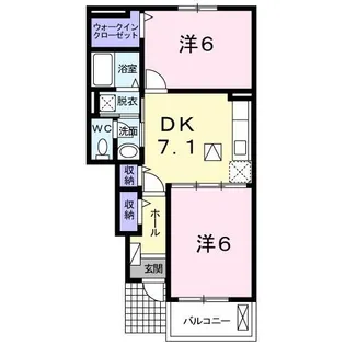スペラ-レ I【1階】の間取り