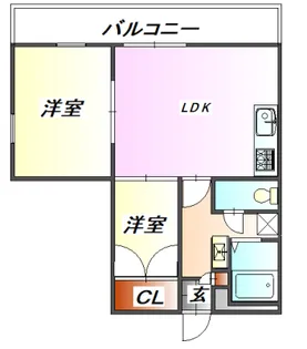 リノキューブ西宮北マンション【1階】の間取り