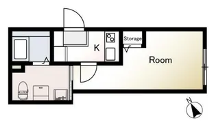 R2ハイツ【1階】の間取り