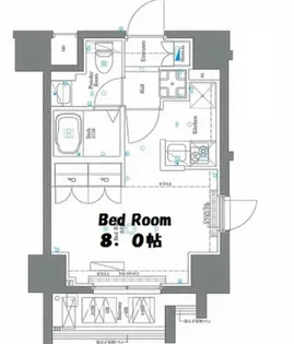 AZEST田無【2階】の間取り