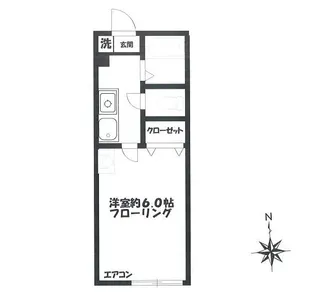 ジェイズパレス【3階】の間取り