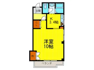 マンション岡崎【3階】の間取り