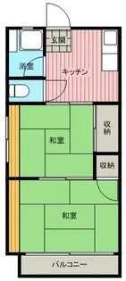 あれふ84【2階】の間取り