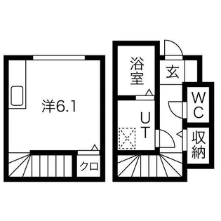 LECOCON岩塚【2階】の間取り